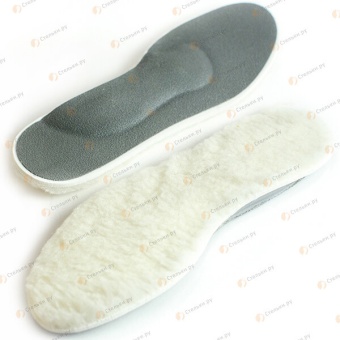 Стельки ортопедические для зимней обуви на каблуке от 0 до 7 см (3х-слойная)